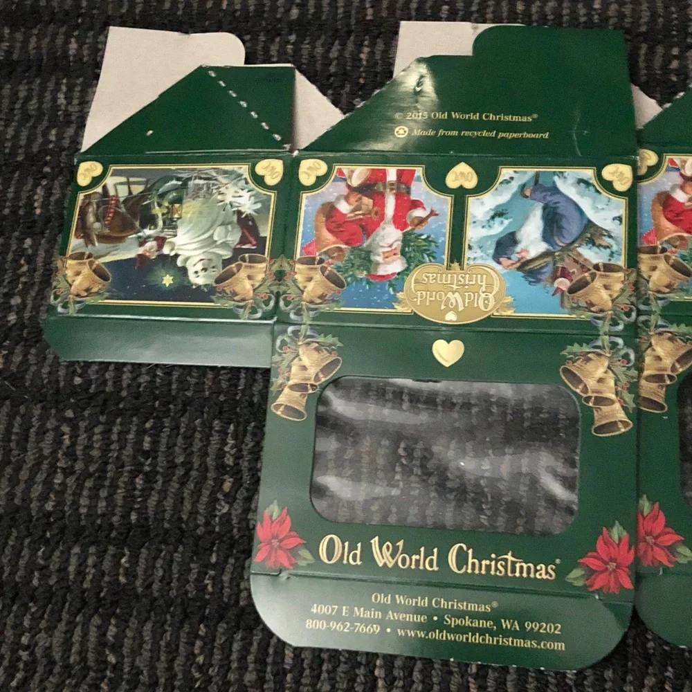 🛍️ Our World Christmas Ornament Packaging Set